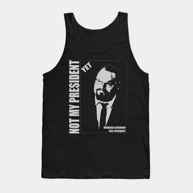 Not My President Tank Top by RetroCool